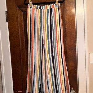NWT! Sadie and Sage linen stripe pants
